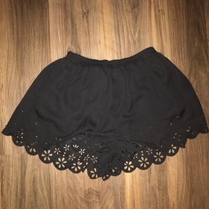 Love Culture Black Shorts